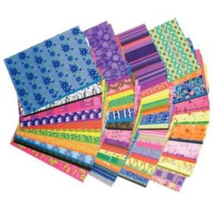 Achetez Paquet de 192 feuilles en papier motifs fantaisie assortis 74 grammes 1131831 pas cher sur M..