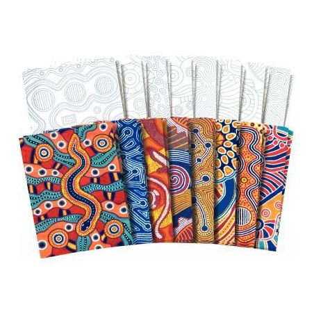 Achetez Paquet de 32 feuilles papier motifs aborigènes assortis 1130005 pas cher sur Ma Rentrée Sc..