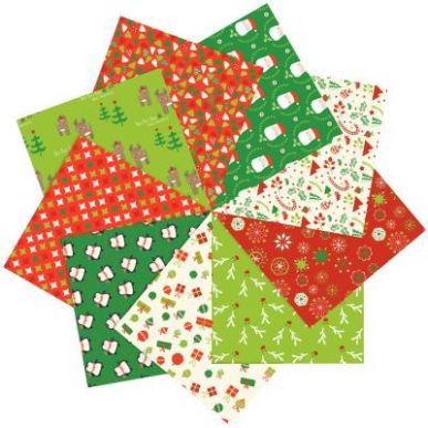 Achetez Pochette de 60 feuilles Origami Noël 20 x 20 cm OR506 C CLAIREFONTAINE pas cher sur Ma Rent..