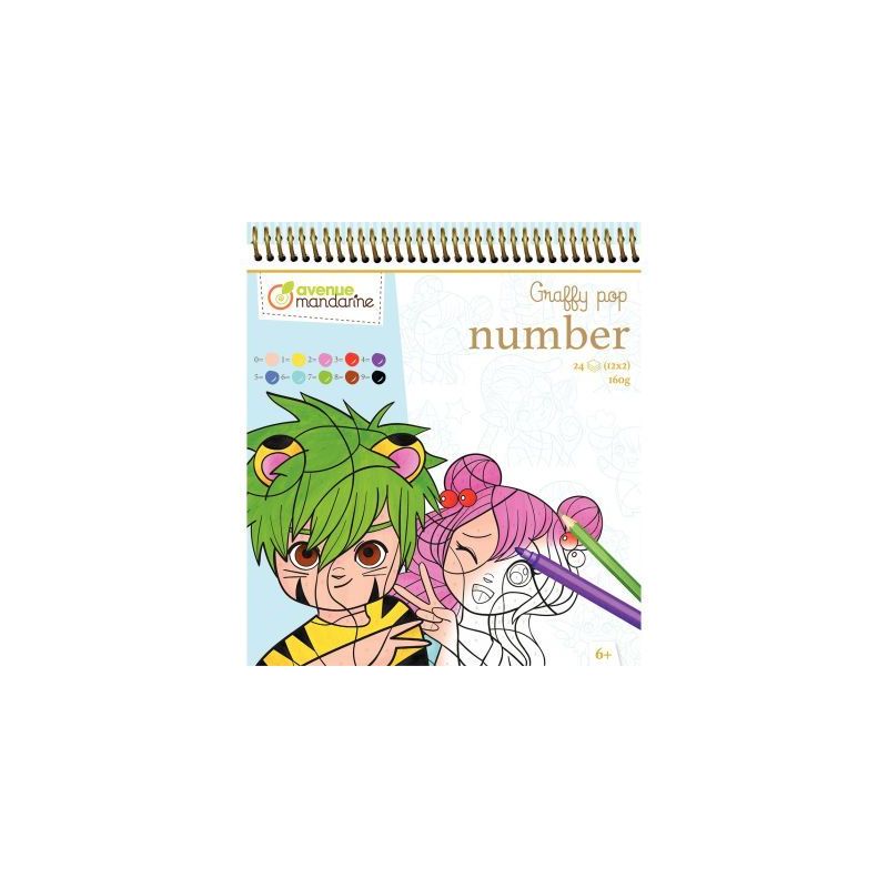 Achetez Carnet de mangas a colorier GY108C AVENUE MAN CLAIREFONTAINE pas cher sur Ma Rentrée Scolai..