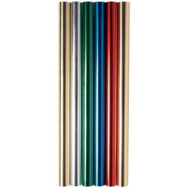 Achetez Boite de 6 rouleaux de feuilles aluminium double face 90 g/m², 5mx0,50 couleurs assorties R..