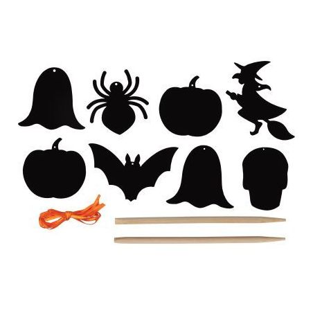 Achetez Sachet de 32 formes Halloween à gratter MAJ2912 pas cher sur Ma Rentrée Scolaire