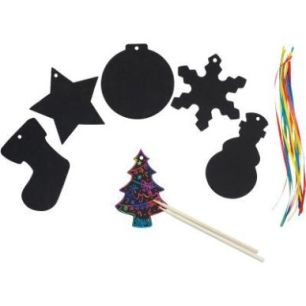 Achetez Sachet de 60 formes Noël à gratter 2299 pas cher sur Ma Rentrée Scolaire