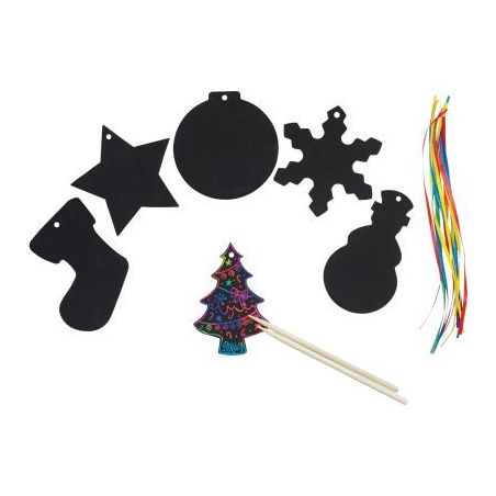 Achetez Sachet de 60 formes Noël à gratter 2299 pas cher sur Ma Rentrée Scolaire