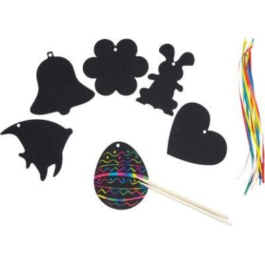 Achetez Sachet de 60 formes printemps à gratter 2298 pas cher sur Ma Rentrée Scolaire