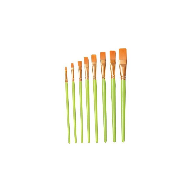 Achetez Sachet de 10 pinceaux synthétique plats n°14 2014 pas cher sur Ma Rentrée Scolaire Achetez Sachet de 10 pinceaux synthétique plats n°14 2014 pas cher sur Ma Rentrée Scolaire