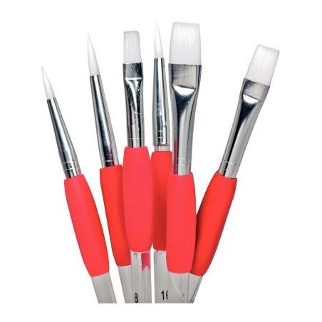 Achetez Pot de 72 pinceaux et brosses synthétiques avec grip caoutchouc ergonomique 2011/65376 pas ..