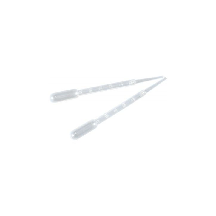 Lot de 10 pipettes compte goutte 3ml graduées 22568/1228