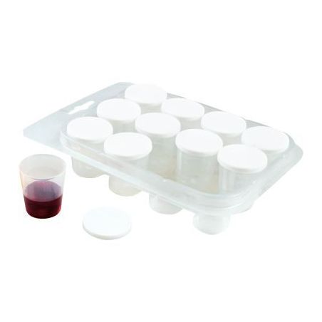 Achetez Kit de 12 pots gradués avec couvercle 30 ml 1271 pas cher sur Ma Rentrée Scolaire