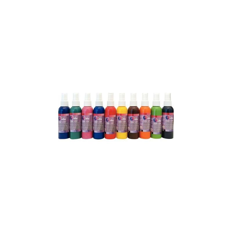 Achetez Lot de 10 vaporisateurs 75ml de peinture textile 10VAP75ML pas cher sur Ma Rentrée Scolaire