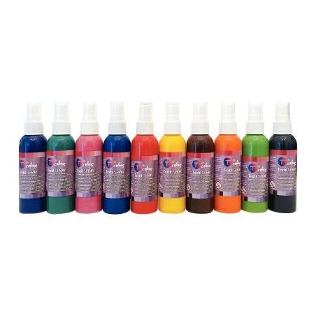 Achetez Lot de 10 vaporisateurs 75ml de peinture textile 10VAP75ML pas cher sur Ma Rentrée Scolaire