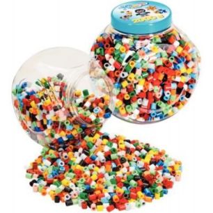 Achetez Pot de 2000 perles HAMA Maxi couleurs vives 8589 HAMA pas cher sur Ma Rentrée Scolaire