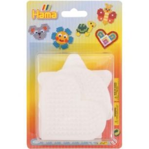 Achetez Blister de 5 plaques préformées de base pour perles Hama taille midi 4570 HAMA pas cher su..