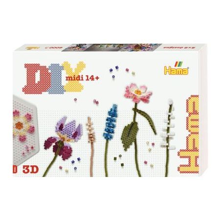 Achetez Boite Hama art midi bouquet de fleurs 3621 HAMA pas cher sur Ma Rentrée Scolaire
