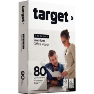 Achetez Ramette de 500 feuilles de papier blanc 80g de format A4 TARGET EXECUTIVE TARGET EXECUTIVE A..
