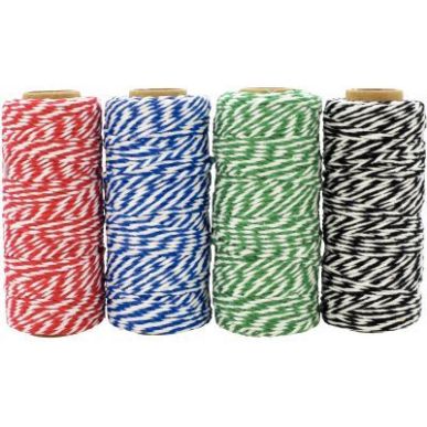 Achetez Lot de 4 bobines fils coton 50 mètres bicolores coloris assortis 2035 pas cher sur Ma Rentr..