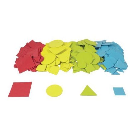 Achetez Paquet de 200 formes géométriques en mousse adhésive L815000 pas cher sur Ma Rentrée Sco..