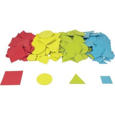 Achetez Paquet de 200 formes géométriques en mousse adhésive L815000 pas cher sur Ma Rentrée Sco..