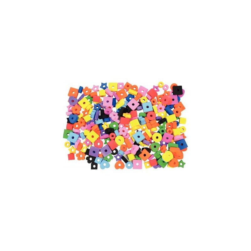 Achetez Sachet  environ 250 perles mousse assorties 200058 pas cher sur Ma Rentrée Scolaire