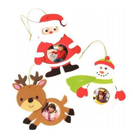 Achetez kit 24 cadres noel mousse à coller 3849 pas cher sur Ma Rentrée Scolaire