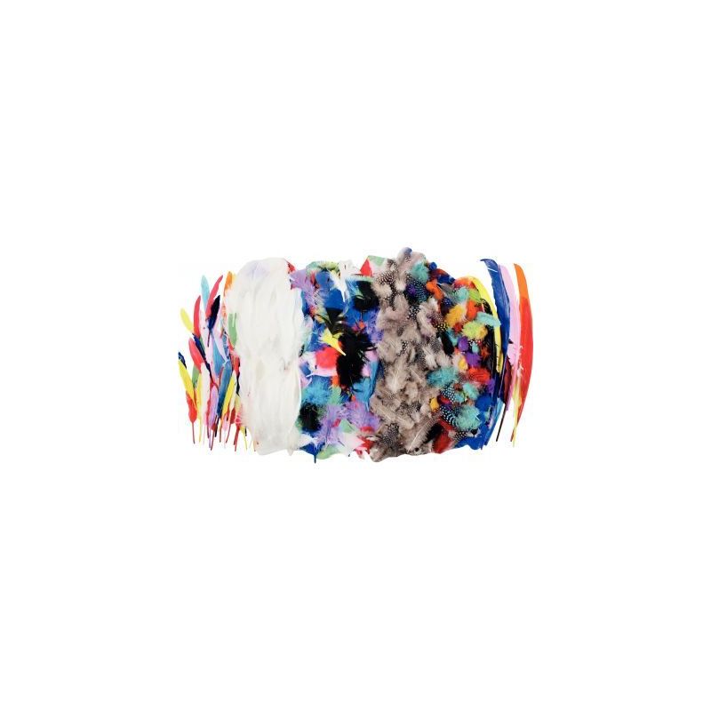 Achetez Sac de 1000 plumes assorties L787000 pas cher sur Ma Rentrée Scolaire