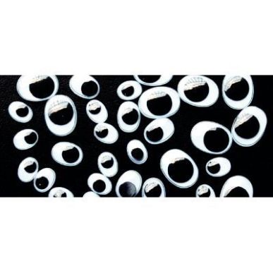 Achetez Sachet de 100 yeux mobiles adhésifs ovales L773915 pas cher sur Ma Rentrée Scolaire