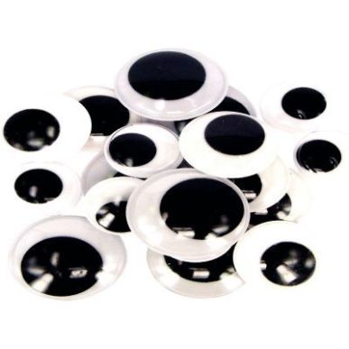 Achetez Sachet de 18 yeux maxi noirs, diamètres : 20, 25 et 30 mm x 3 paires L774916 pas cher sur M..