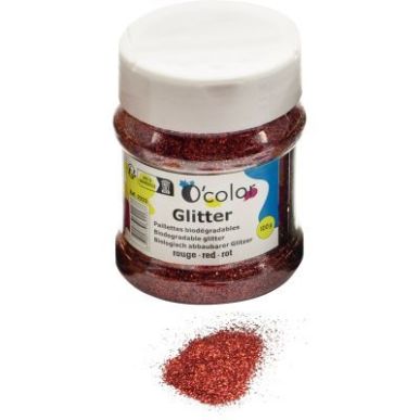 Achetez Shaker de paillettes biodégradables 100grammes coloris rouge 2223 pas cher sur Ma Rentrée ..
