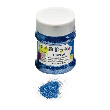 Achetez Shaker de paillettes biodégradables 100grammes coloris bleu 2225 pas cher sur Ma Rentrée S..