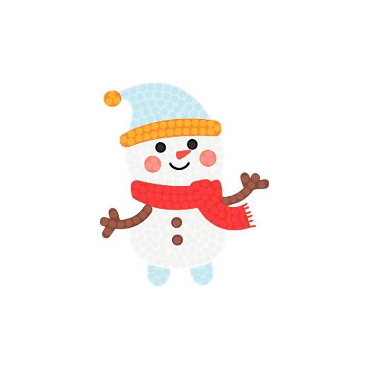 Kit de 10 stickers noel à diamanter L634934