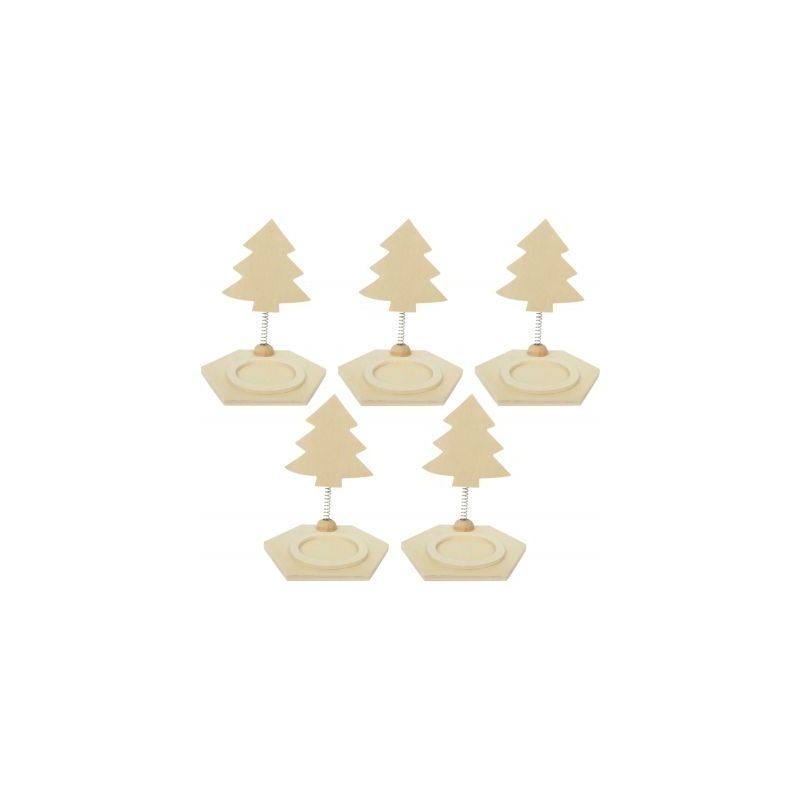 Achetez Lot de 5 bougeoirs sapin à ressort 100372 pas cher sur Ma Rentrée Scolaire Achetez Lot de 5 bougeoirs sapin à ressort 100372 pas cher sur Ma Rentrée Scolaire