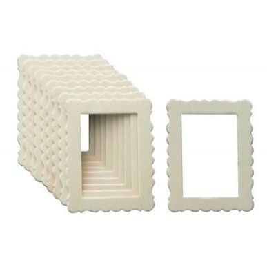 Achetez Lot de 10 cadres rectangulaires en bois 2075 pas cher sur Ma Rentrée Scolaire