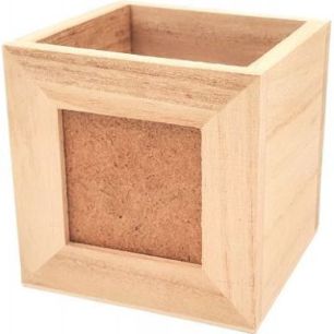 Achetez Pot à crayons cadre photo en bois 7047 pas cher sur Ma Rentrée Scolaire