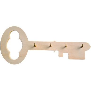 Achetez Porte clés 4 crochets en bois 14001598 pas cher sur Ma Rentrée Scolaire