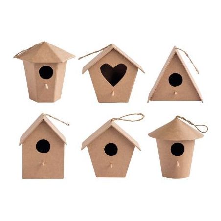 Achetez Lot de 6 nichoirs à oiseaux 262091 pas cher sur Ma Rentrée Scolaire