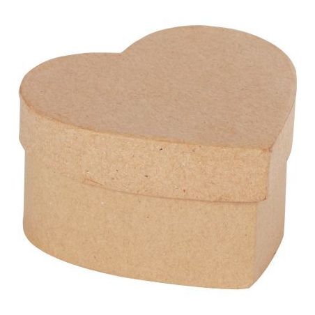 Achetez Lot de 10 boîtes forme coeur en carton, 9 x 8 x 5 cm 650110 pas cher sur Ma Rentrée Scolai..