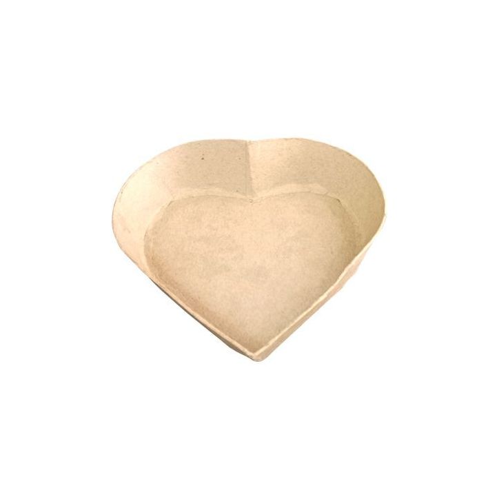 Lot de 10 vide poches carton forme coeur 2306