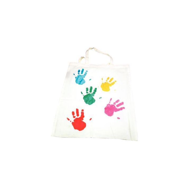 Lot de 12 sacs shopping en coton grand modèle L515000