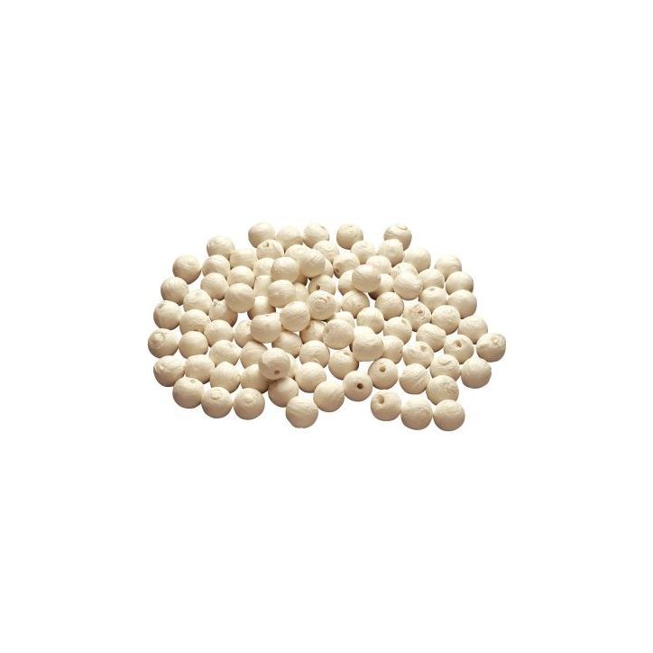 Sachet de 100 boules cellulose blanches, diamètre 18 mm PFF1001180091