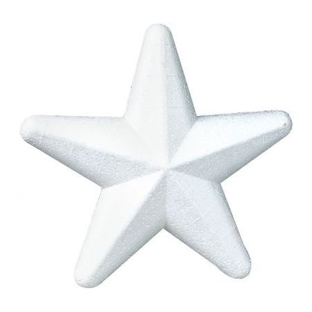Achetez Lot de 10 étoiles en polystyrène, diamètre 20 cm MAJ60012 pas cher sur Ma Rentrée Scolai..
