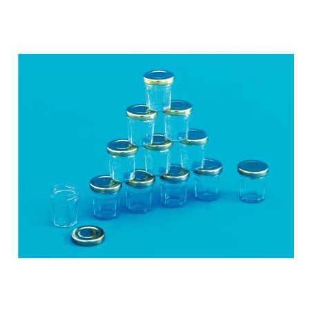 Achetez Lot de 12 mini pots de confiture en verre 167408 GRAINE CRE pas cher sur Ma Rentrée Scolair..