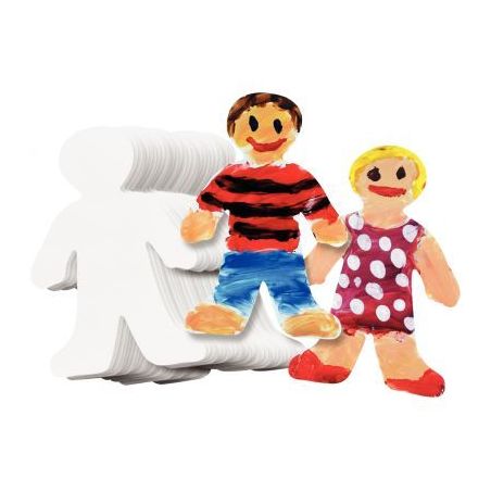 Achetez Kit de 36 silhouettes d'enfants en papier 1131847 ROYLCO pas cher sur Ma Rentrée Scolaire