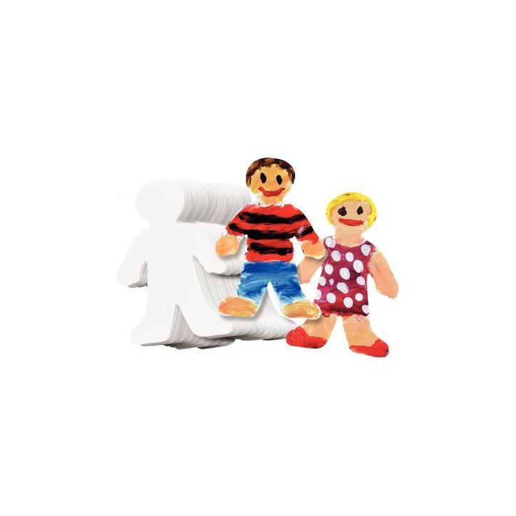 Kit de 36 silhouettes d'enfants en papier 1131847 ROYLCO