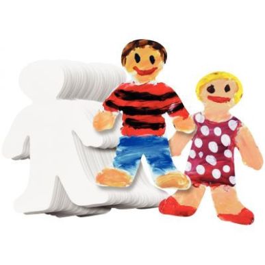 Achetez Kit de 36 silhouettes d'enfants en papier 1131847 ROYLCO pas cher sur Ma Rentrée Scolaire