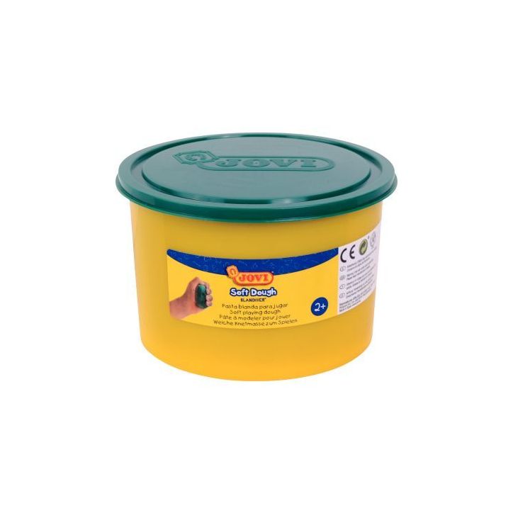 Pot de 460 grammes de pâte à jouer Blandiver vert 46004 JOVI