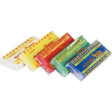 Achetez Boîte de 15 pains de 150 grammes de pâte à modeler Plastilina couleurs primaires assortie..