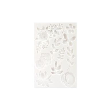 Achetez Lot de 2 moules silicone tropical et floral 20 x 13 cm 284413 pas cher sur Ma Rentrée Scola..