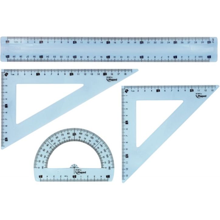 Set de 4 articles traçage incassable 981710 MAPED