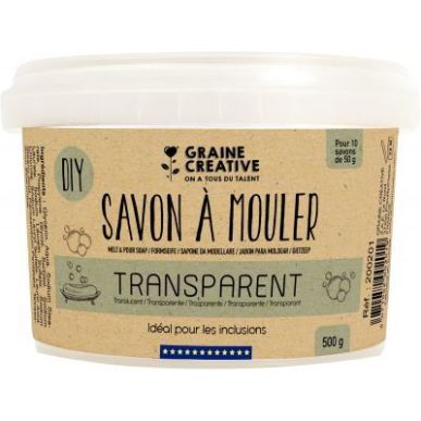Achetez Pot de 500 grammes de savon à mouler transparent 200201 pas cher sur Ma Rentrée Scolaire