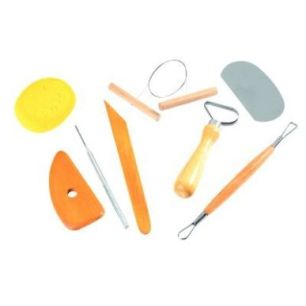 Achetez Kit du potier 8 outils indispensables à l'initiation au modelage 45658 pas cher sur Ma Rent..